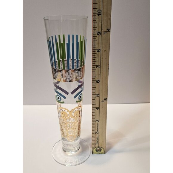 Ritzenhoff German 10” Beer Pilsner  By Marco Panini 2000 Out of Production EUC - Picture 9 of 10